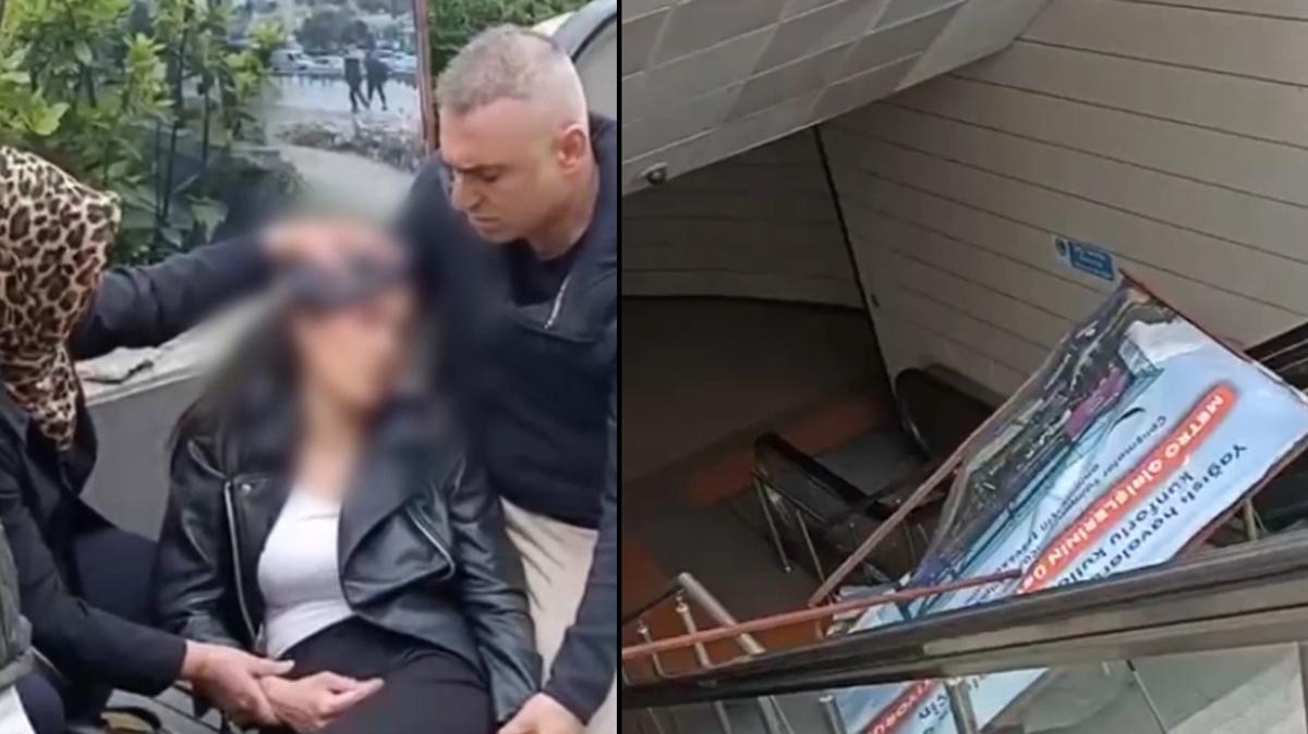 Reklam ok nlem yok! Metroda yrekler aza geldi
