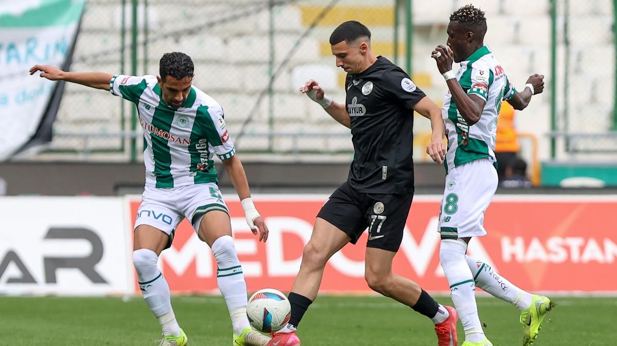 Rizespor, Konyaspor deplasmanndan eli bo dnd