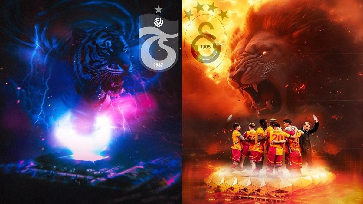 Trabzonspor-Galatasaray ma kadrosu belli oldu! Trabzonspor-Galatasaray muhtemel ilk 11'ler