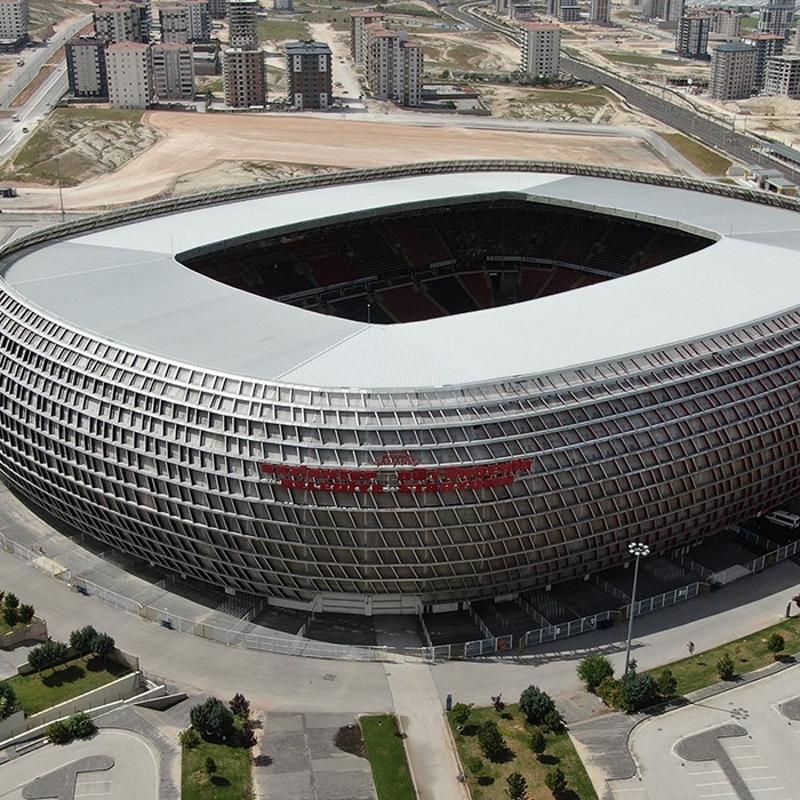 Gaziantep Stadyumu Galatasaray-Trabzonspor finaline hazrlanyor