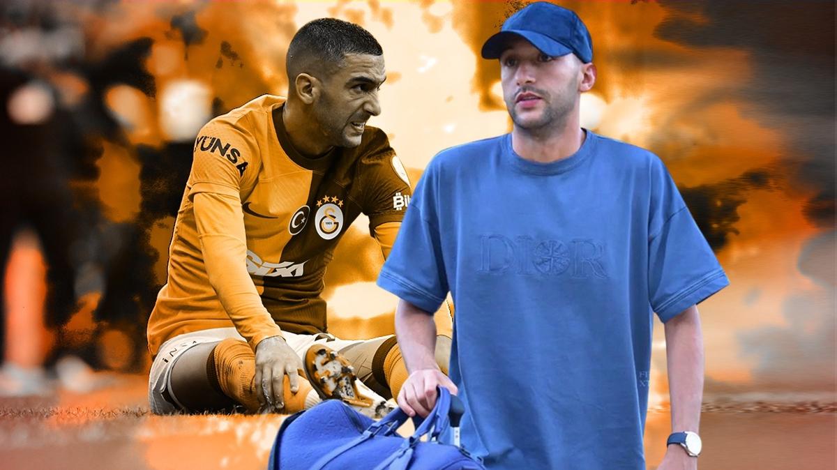 Hakim Ziyech kriz kartt! Daha imzas kurumadan kavga...