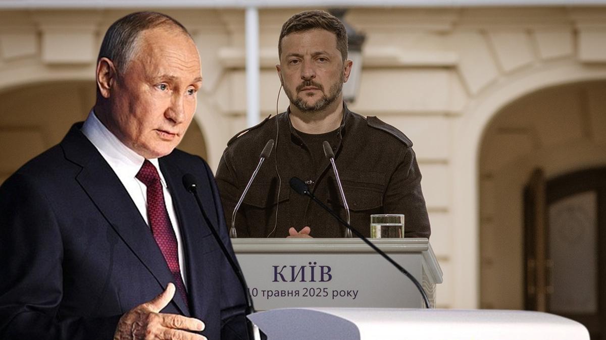 Zelenski, Putin'in davetini kabul etti: Ukrayna-Rusya zirvesi Trkiye'de