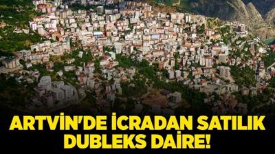 Artvin Merkez'de 3.240.555 TL'ye icradan satlk dubleks daire!
