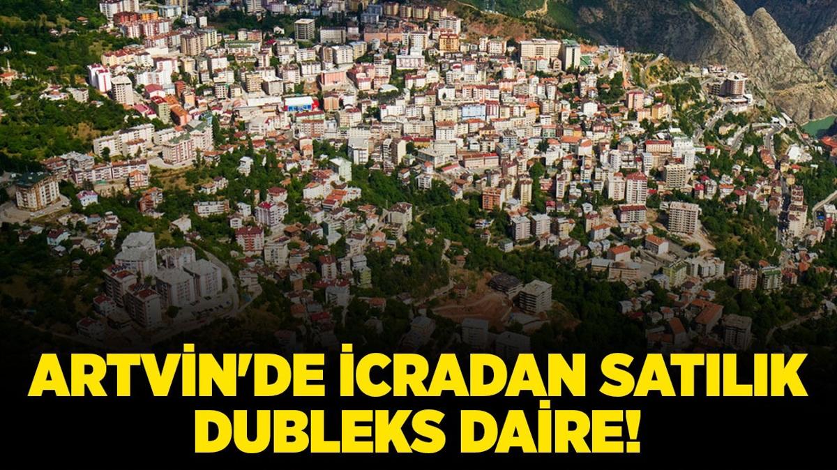 Artvin Merkez'de 3.240.555 TL'ye icradan satlk dubleks daire!
