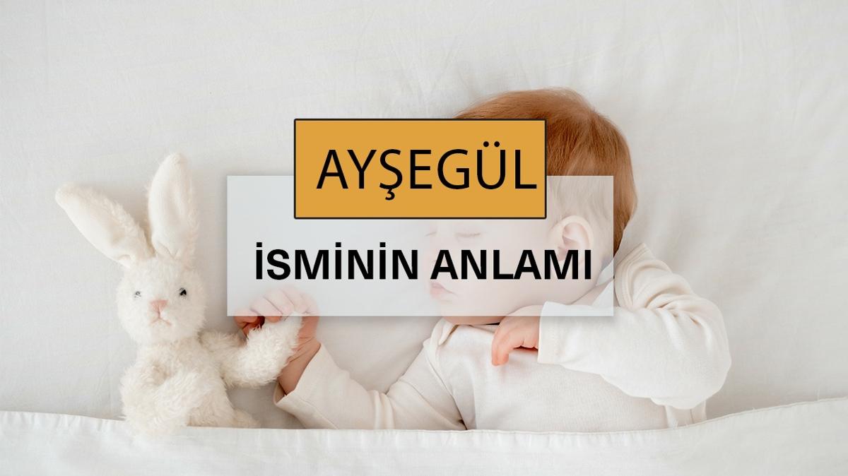 Ayegl isminin anlam nedir" Ayegl ne demek, kelime anlam ve kkeni