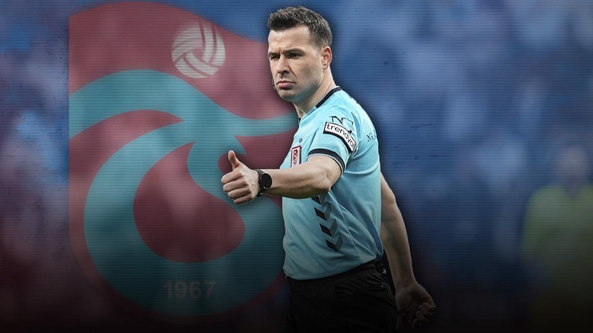 Trabzonspor'dan final iin hakem tepkisi! "TFF yanszln kaybetmitir"