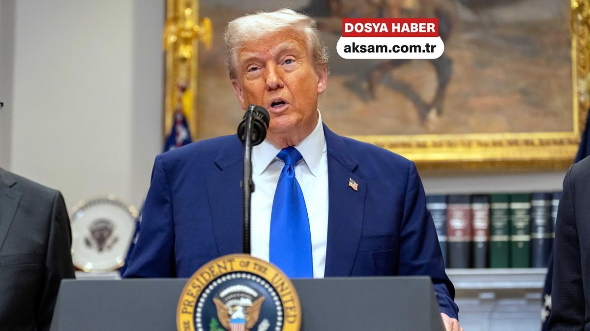 Byk szler, sessiz admlar... Trump'n strateji deiiklii