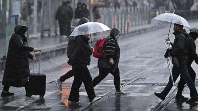 Hava durumu alarm verdi! emsiyeleri hazrlayn: Marmara hari her yerde ya var