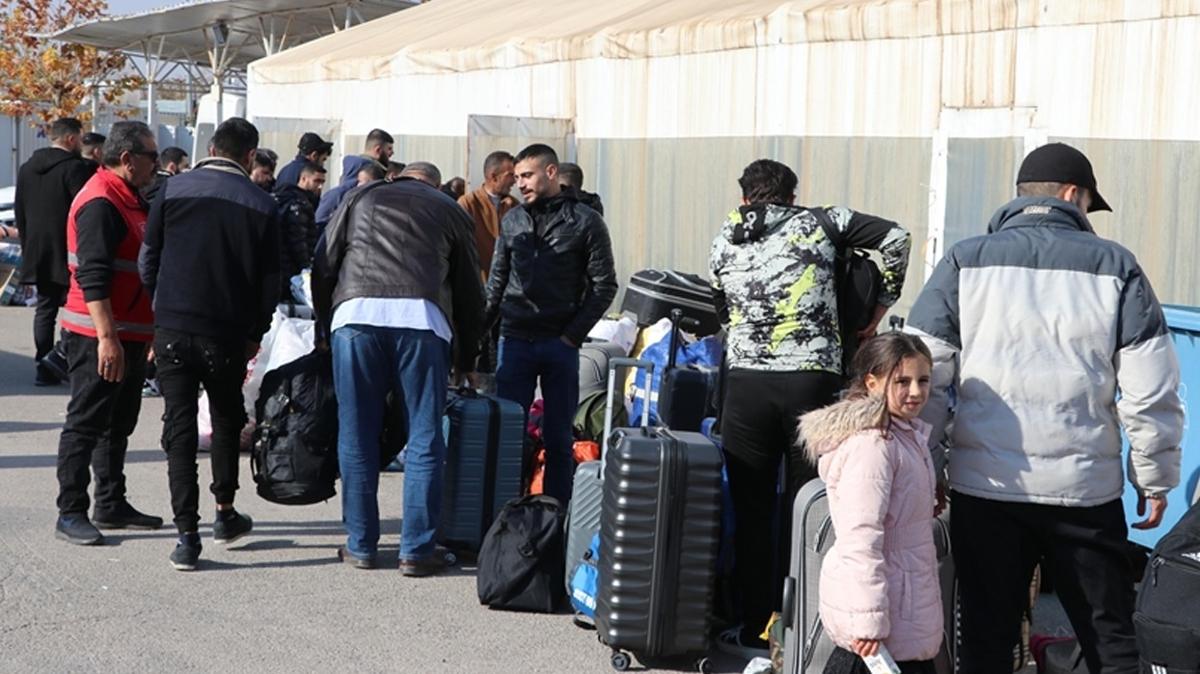 1,9 milyon Suriyeli lkesine dnd