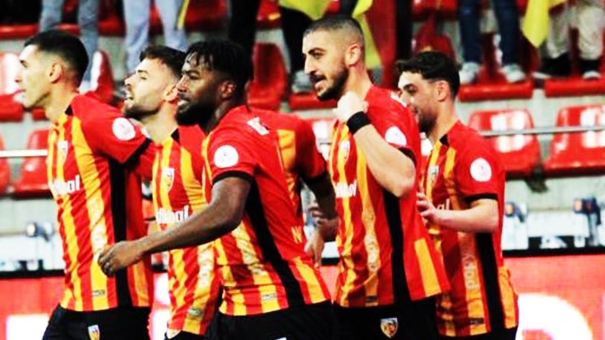 Ate hattnda yer alan Kayserispor, 11. sraya kadar ykseldi
