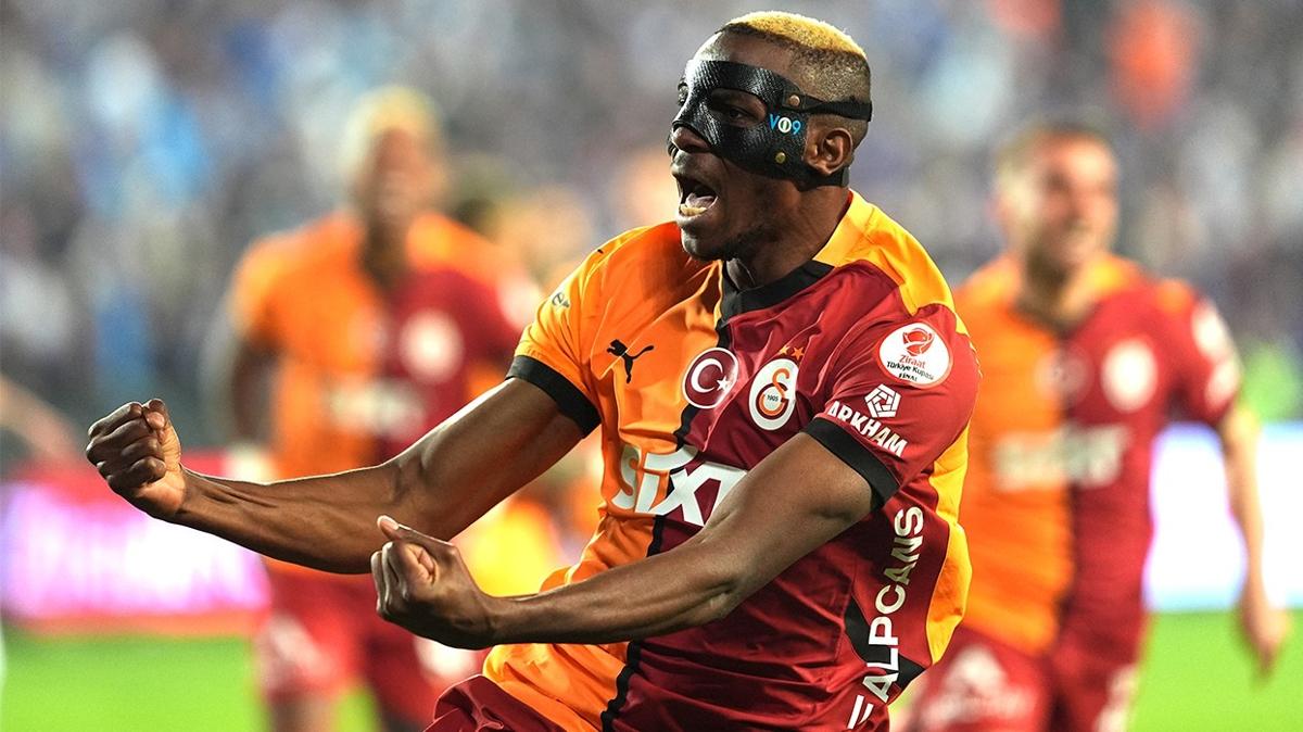 Galatasaray tarihine geti! Victor Osimhen durdurulamyor