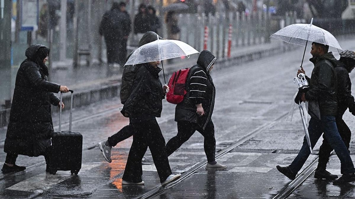 Hava durumu alarm verdi! emsiyeleri hazrlayn: Marmara hari her yerde ya var