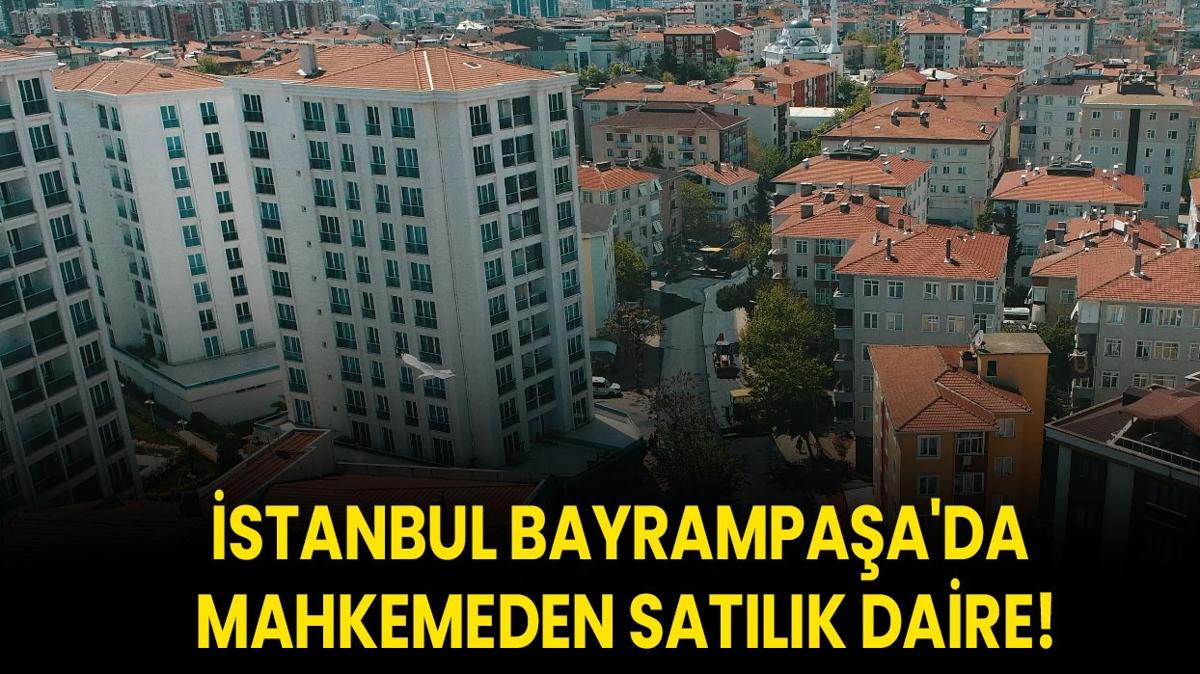 stanbul Bayrampaa'da mahkemeden satlk daire!