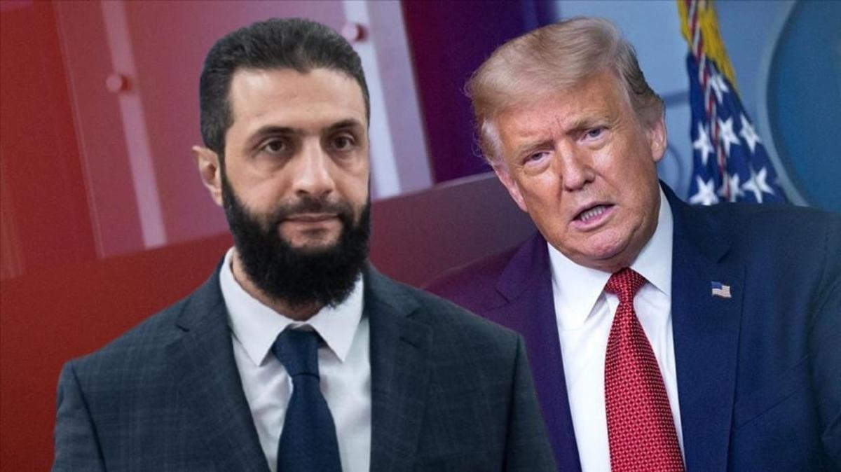 Riyad'da beklenen grme! Trump, ara ile bir araya geldi