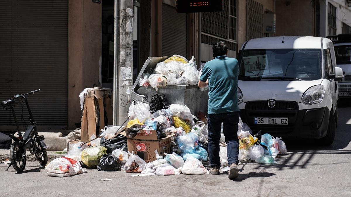 CHP'li belediye iflas etti: zmir'de tepki eken grntler