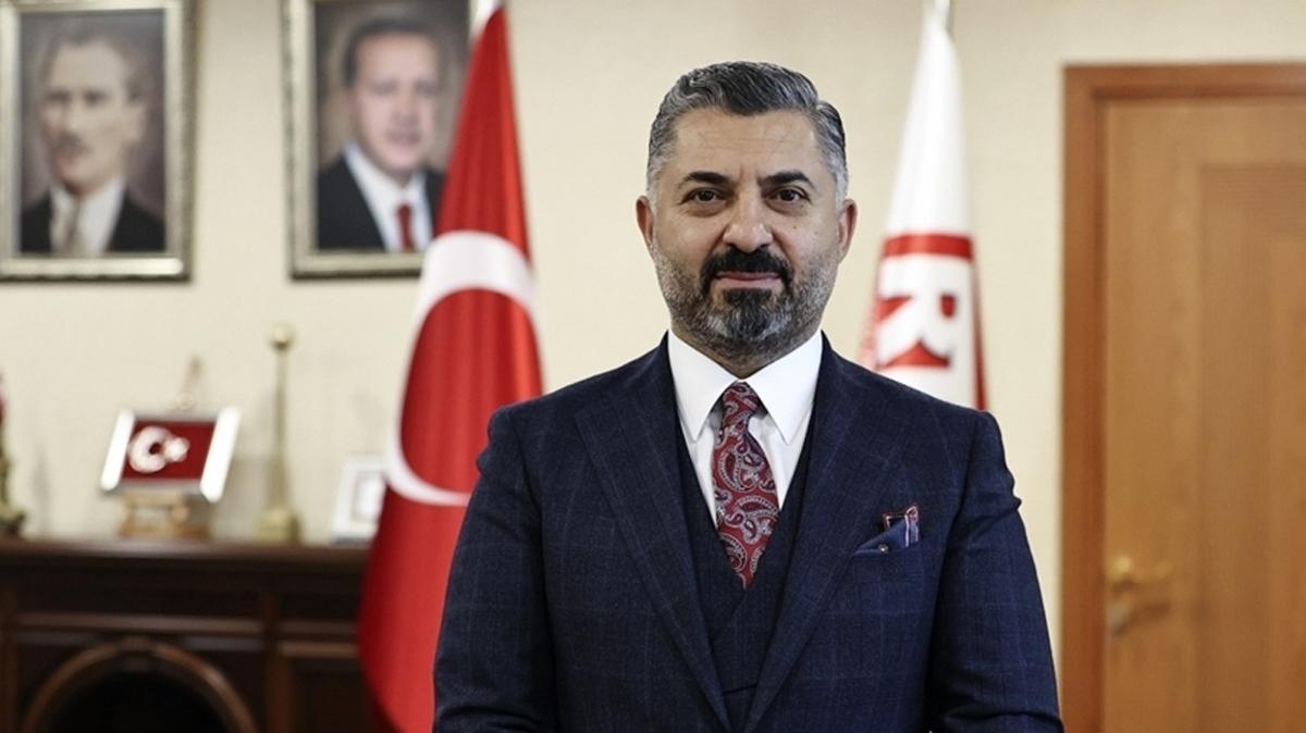 RTK Bakan ahin'den yayn ihlallerine verilen cezalara ilikin aklama
