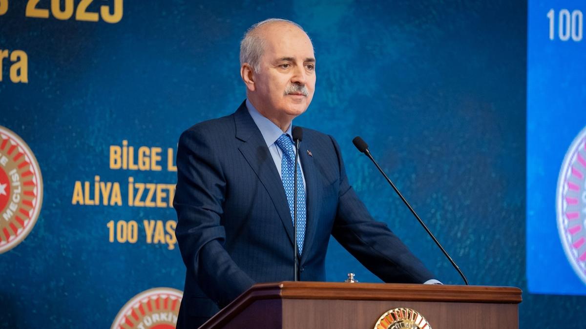 TBMM Bakan Kurtulmu Srebrenitsa'y hatrlatt: simleri bile hatrlanmayacak