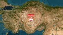 Konya'da 5,2 byklnde deprem... evre illerden de hissedildi