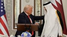 Trump, ran iin Katar'dan destek istedi
