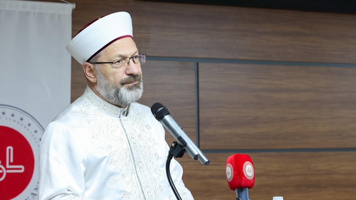 Diyanet leri Bakan Erba: galci srail'in saldrlar insanlk vicdannda derin yaralar ayor