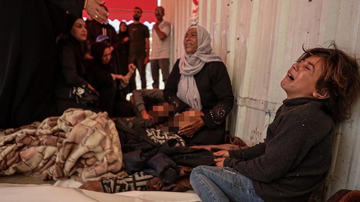 srail'in Gazze'ye dzenledii saldrlarda 113 Filistinli ehit oldu
