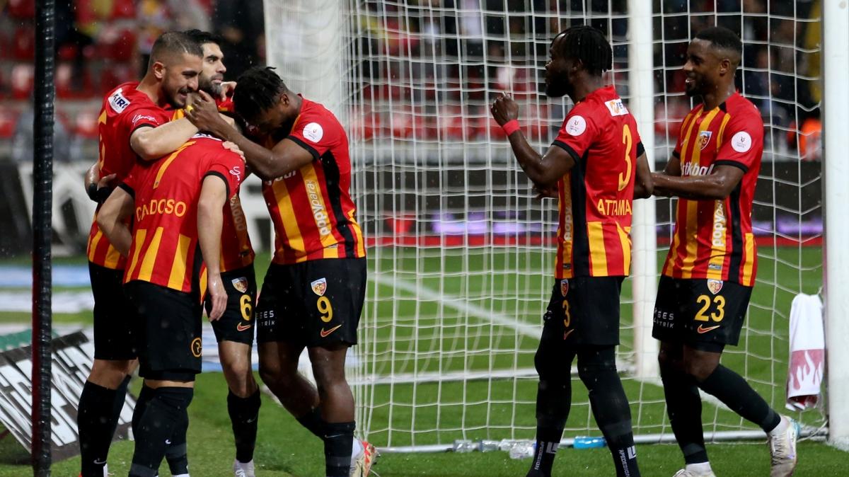 Kayserispor, Galatasaray' stanbul'da yenemiyor