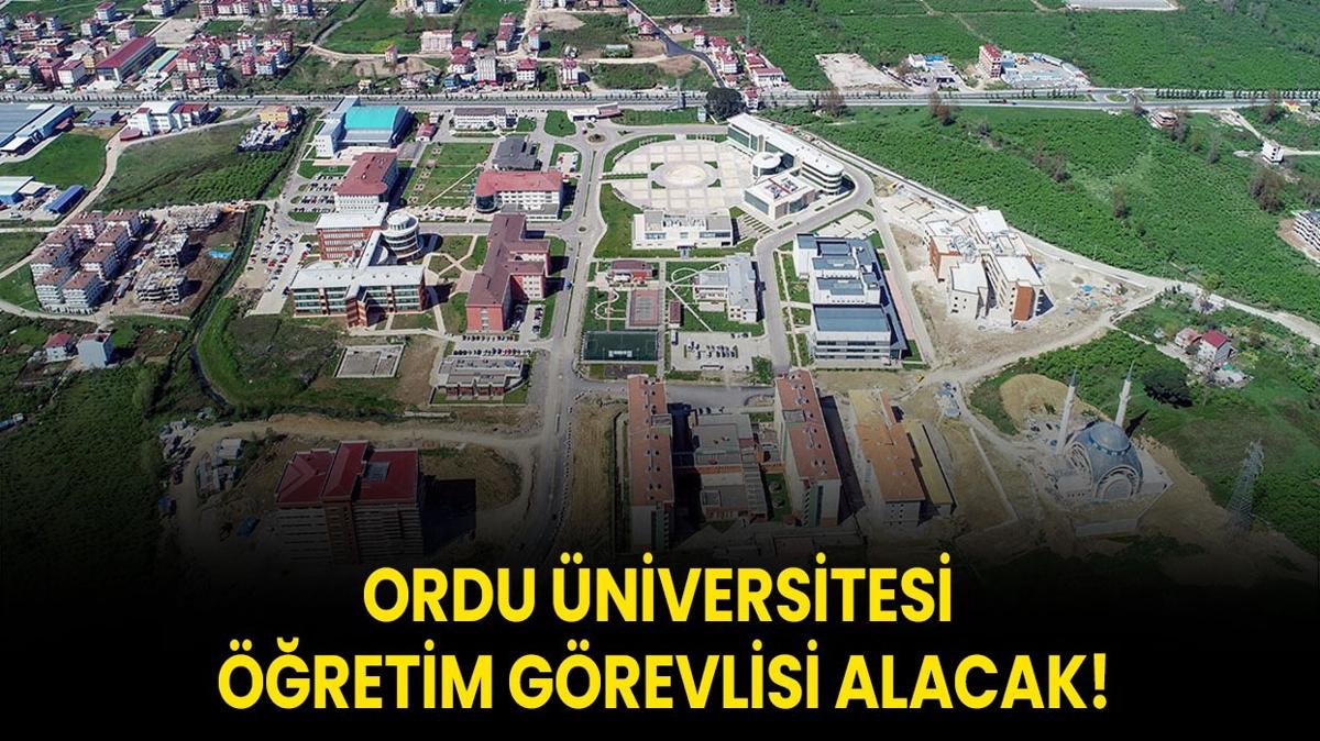 Ordu niversitesi retim Grevlisi alacak!