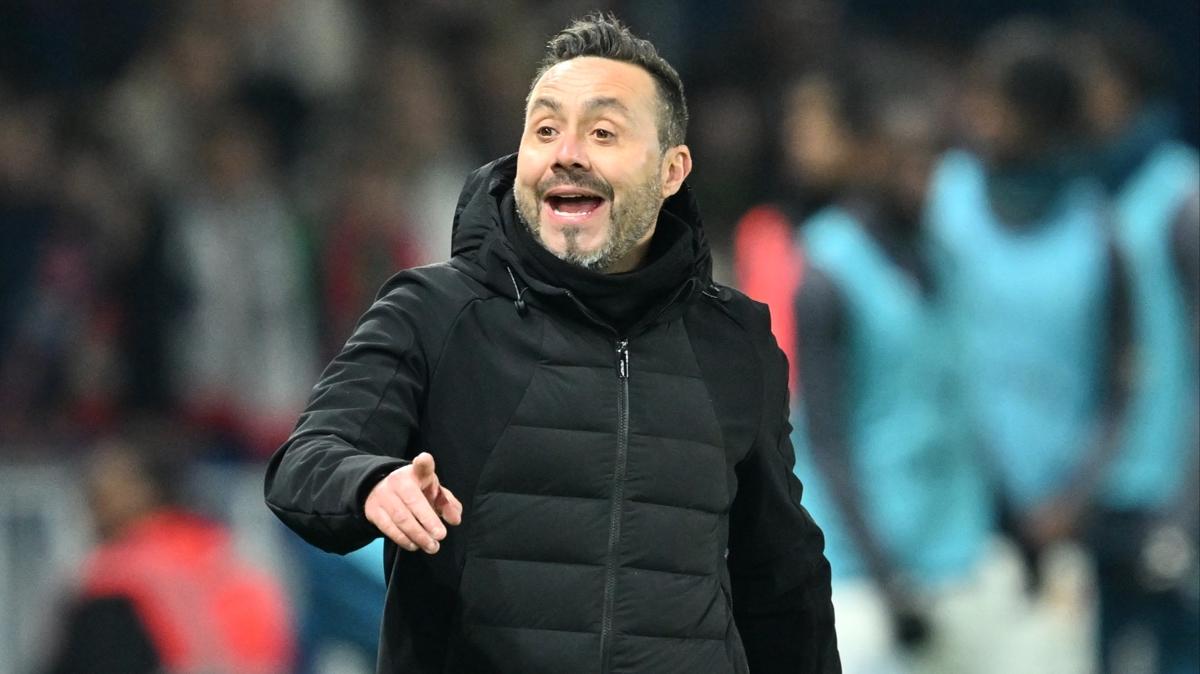 Roberto De Zerbi, Premier Lig'e geri dnyor