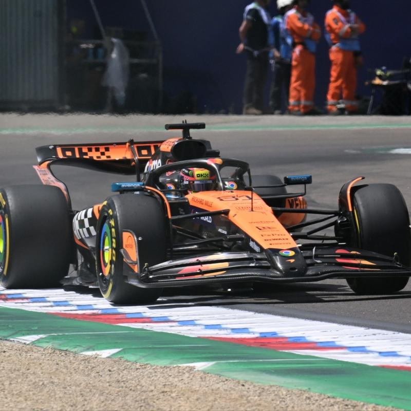 Emilia-Romagna Grand Prix'sinde pole pozisyonu Oscar Piastri'nin