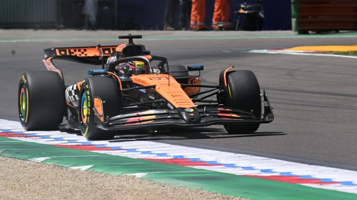 Emilia-Romagna Grand Prix'sinde pole pozisyonu Oscar Piastri'nin