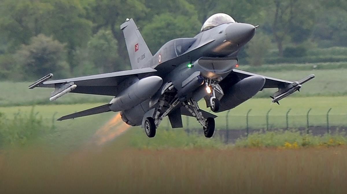 F-16'larn gizli kahramanlar! Pilot inmeden 15 dakikada bitiyor