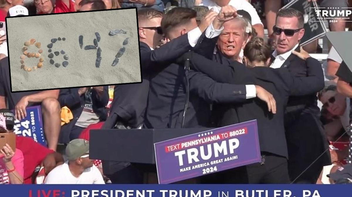 FBI'dan Trump'a suikast iddias! '86-47' koduyla gizli mesaj verdi