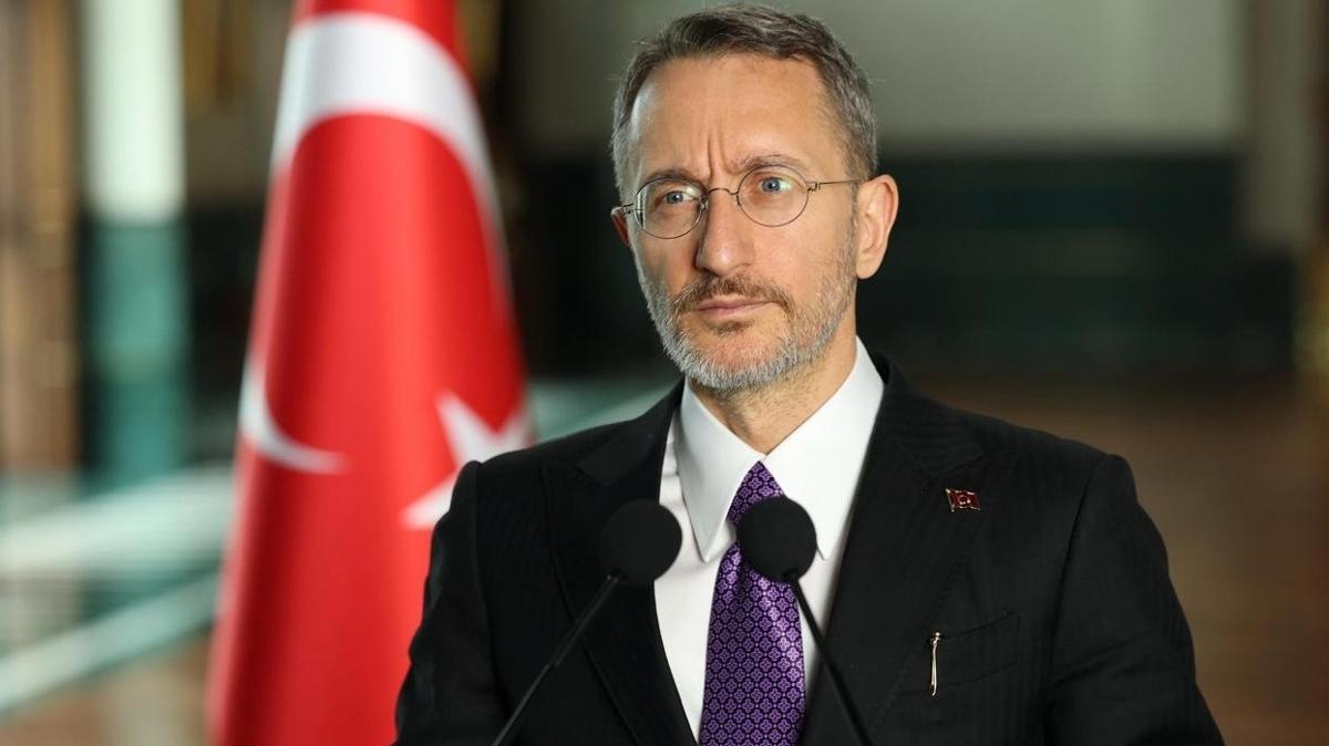 letiim Bakan Altun: Bugne kadar mazlumun yannda, zalimin karsnda durduk