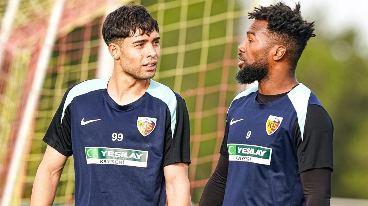 Kayserispor, zorlu Galatasaray ma ncesi almalarn srdrd