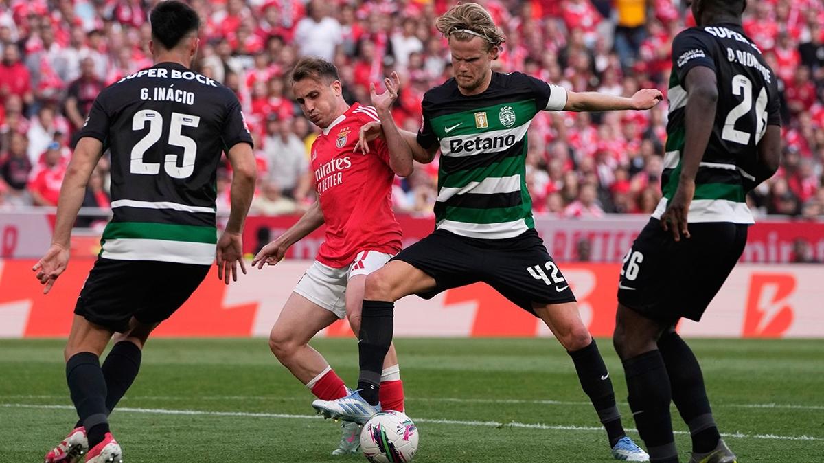 Kerem Aktrkolu ve Orkun Kk ykld! Portekiz'de ampiyon Sporting