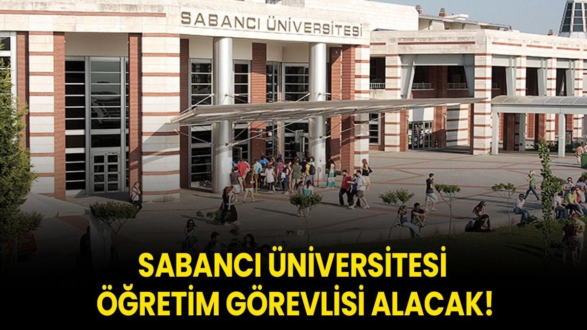 Sabanc niversitesi retim Grevlisi alacak!