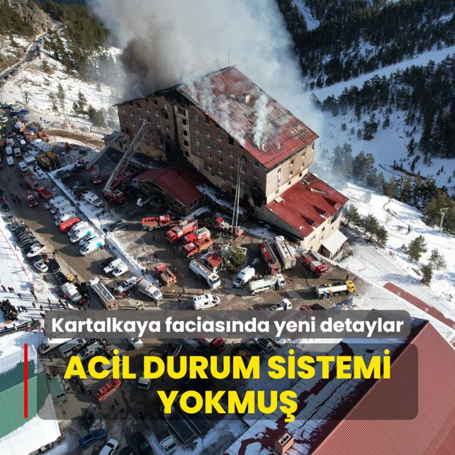 Kartalkaya faciasnda yeni detaylar... Acil durum sistemi yokmu