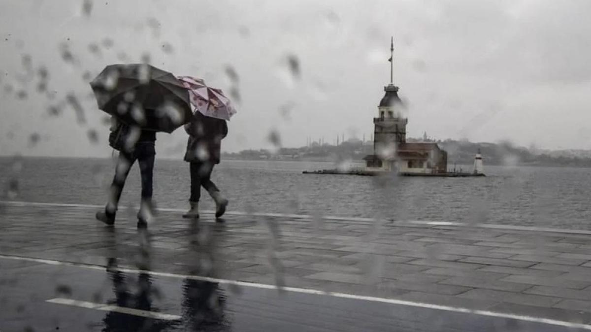 Gk grleyecek, yamur bastracak! Meteoroloji blge blge uyard