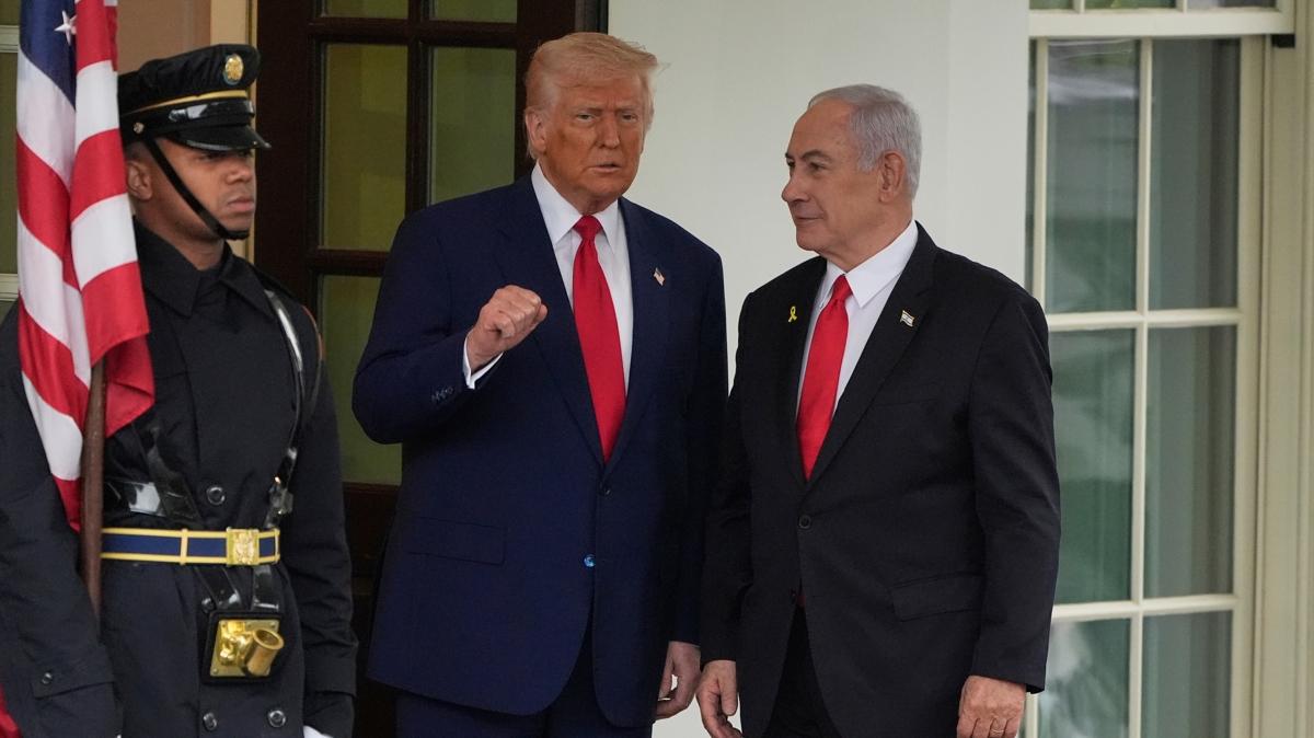 Trump'tan Netanyahu'ya kovuldun mesaj: Washington'a giden yol Ankara'dan geiyor