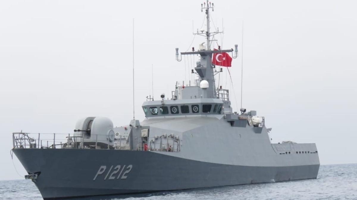 Trk sava gemileri, KKTC limanlarnda ziyarete alacak