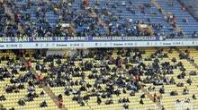 Kadky'de Fenerbahe tribnleri bo kald