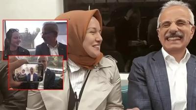 Bakan Uralolu, Marmaray'da vatandalarla bir araya geldi