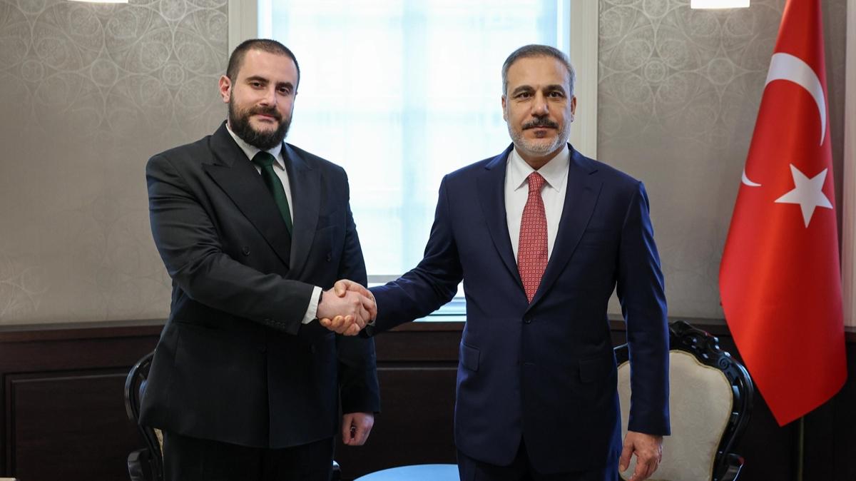 Bakan Fidan, Srbistan'da temaslarda bulundu