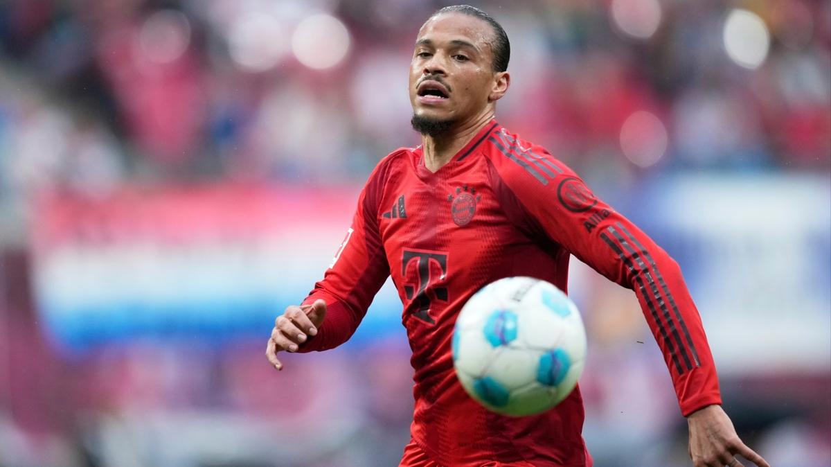 Bayern Mnih'te Leroy Sane'ye yol gzkt