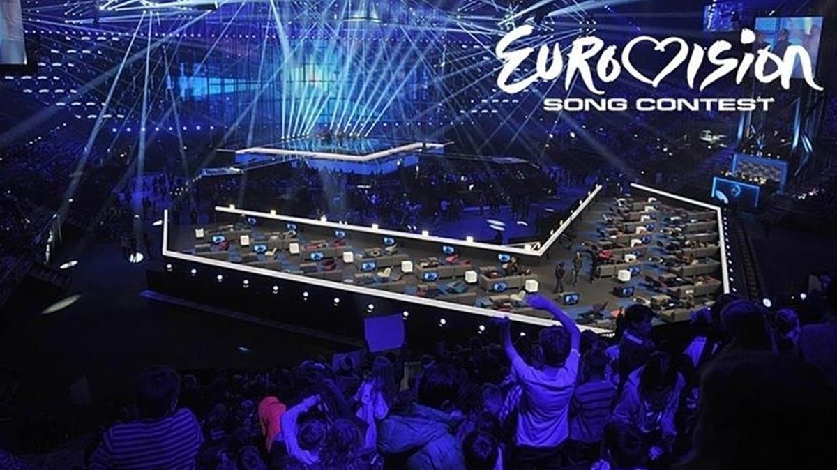 Eurovision'da katil srail'e protesto