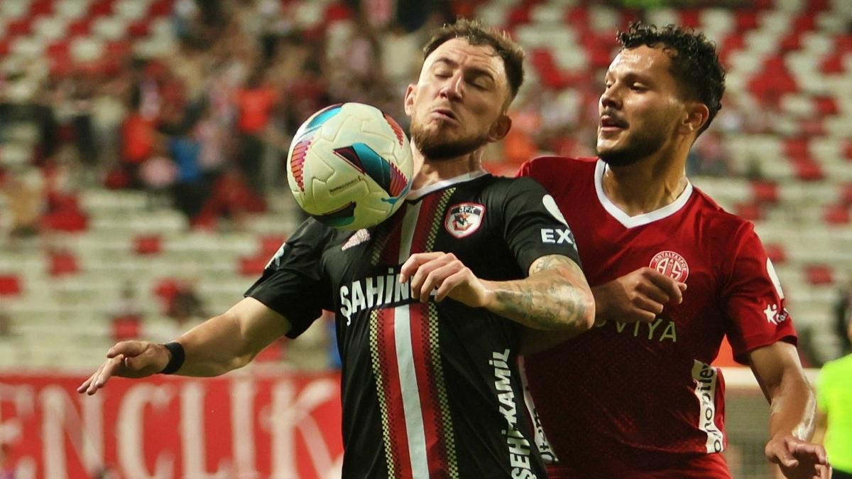 Gaziantep FK 4 ma arann ardndan puan almay baard