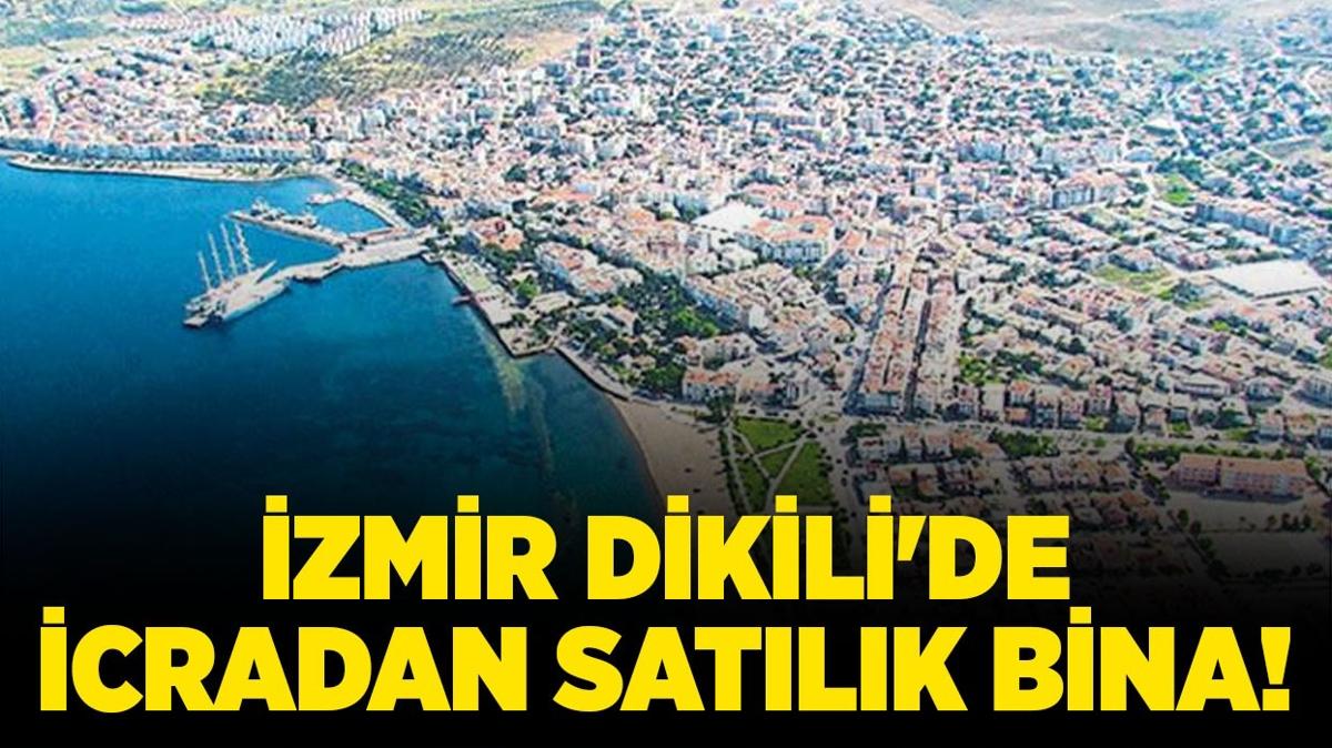 zmir Dikili'de icradan satlk bina!