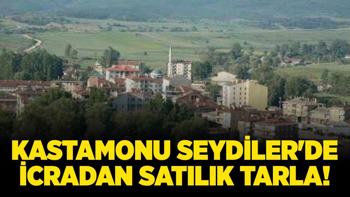 Kastamonu Seydiler'de icradan satlk tarla!