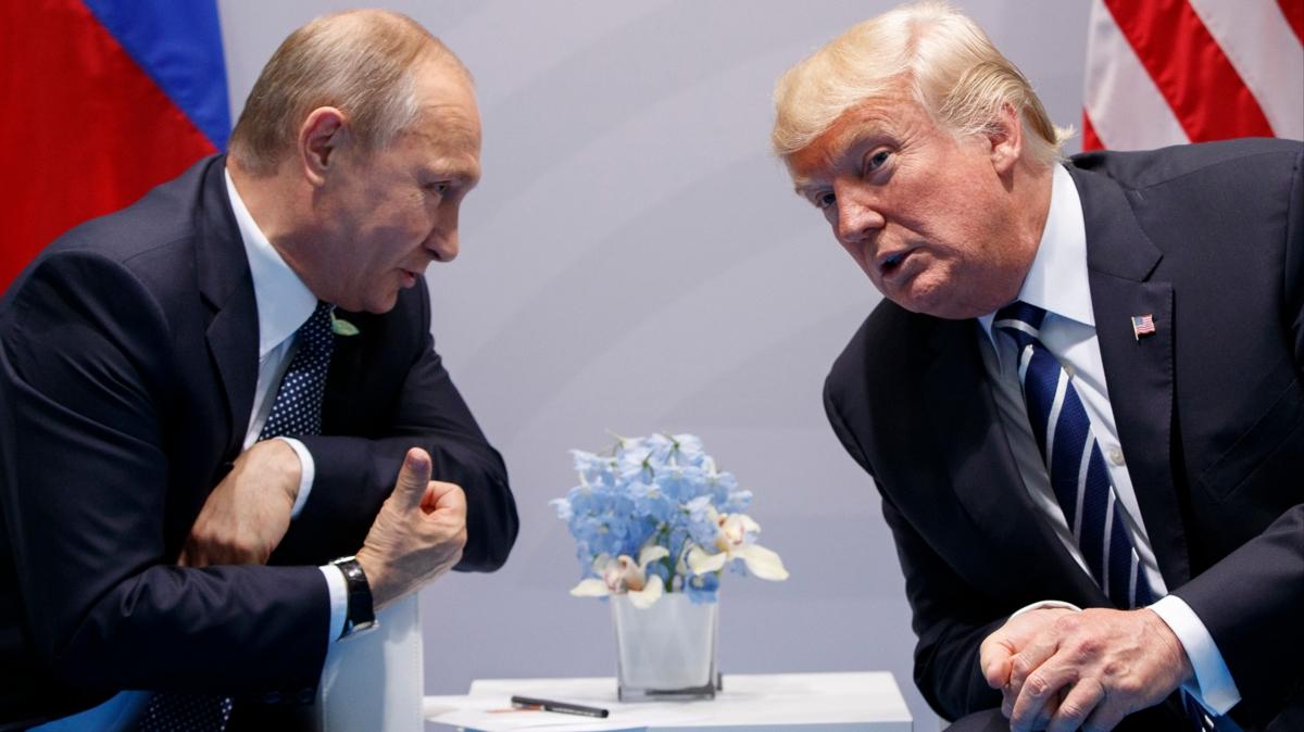 Putin ile Trump telefonda grt: lk aklama geldi