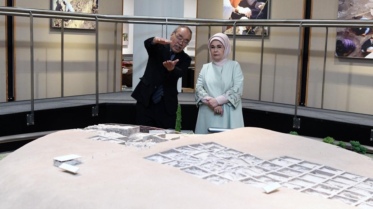 Emine Erdoan'dan Sachihiro Omura iin basal mesaj